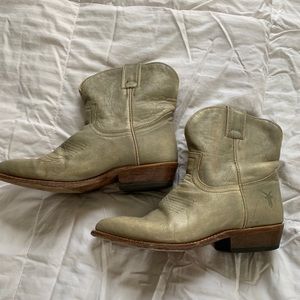 Frye Billy Short western leather boots